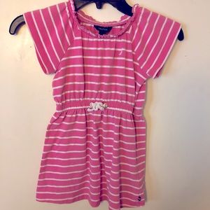 Nautica Pink Strip Dress